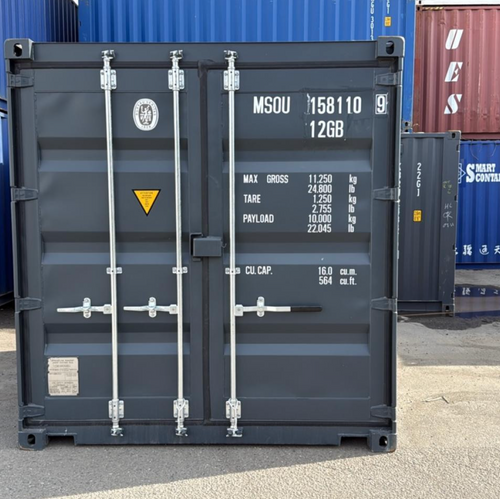 10ft Shipping Container - New Storage Container Unit (RAL 7016 Anthracite Gray) | SA Depot