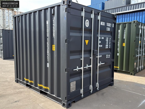 10ft Shipping Container - New Storage Unit (RAL 7021 Black Gray) | SA Depot