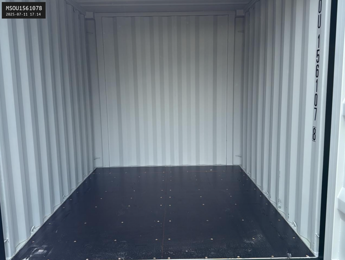 10ft Shipping Container - New Storage container Unit (RAL 6007) for sale near me