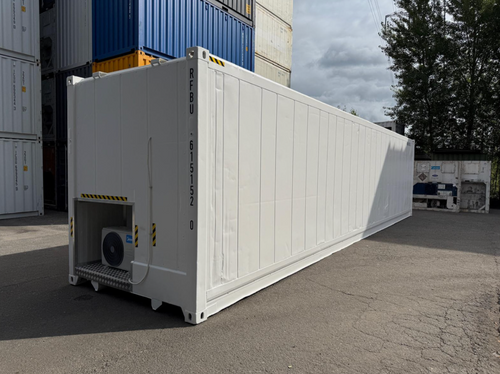 12m (40ft) High Cube Shipping Container - Climate-Controlled Insulated Unit with 3.5kW AC | SA Depot