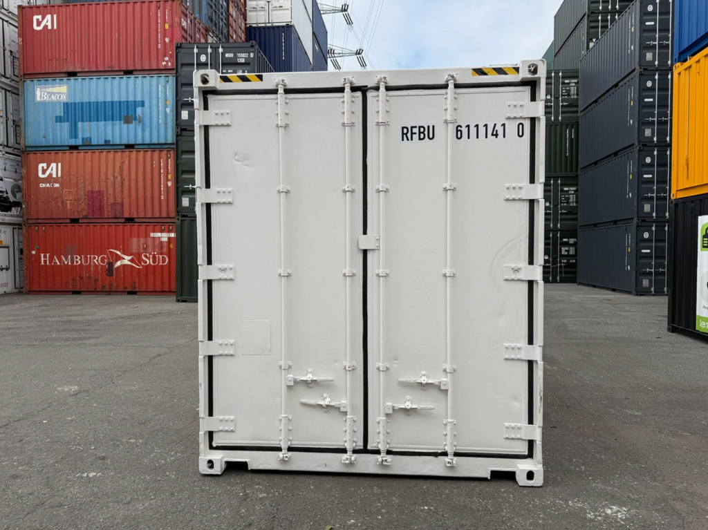 12m (40ft) High Cube Shipping Container - Climate-Controlled Insulated Unit with 3.5kW AC for sale 1