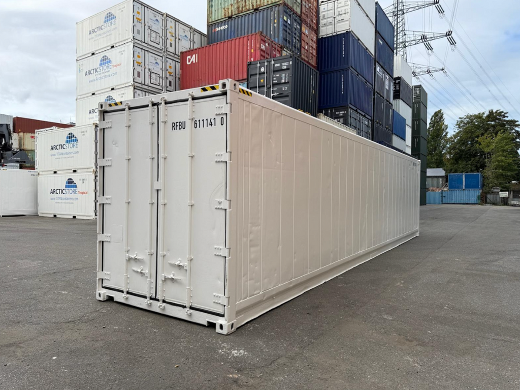 12m (40ft) High Cube Shipping Container - Climate-Controlled Insulated Unit with 3.5kW AC for sale 5