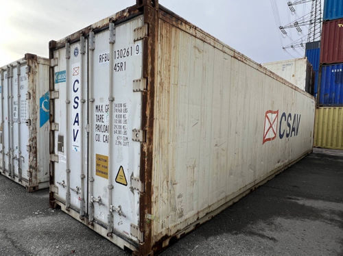 12m (40ft) High Cube Shipping Container - Insulated Thermal Storage Unit (Ex-Refrigerated Base) | SA 