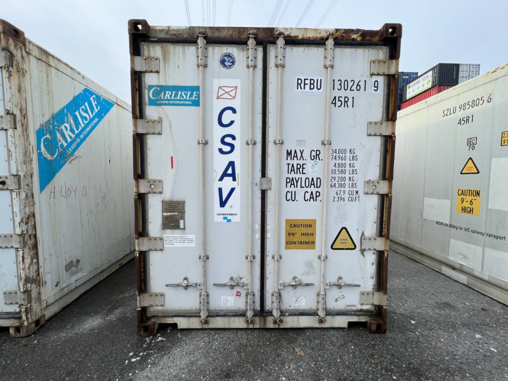 12m (40ft) High Cube Shipping Container - Insulated Thermal Storage Unit (Ex-Refrigerated Base) | SA 1