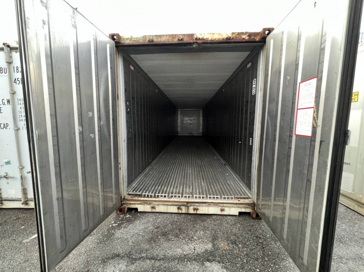 12m (40ft) High Cube Shipping Container - Insulated Thermal Storage Unit (Ex-Refrigerated Base) | SA 2