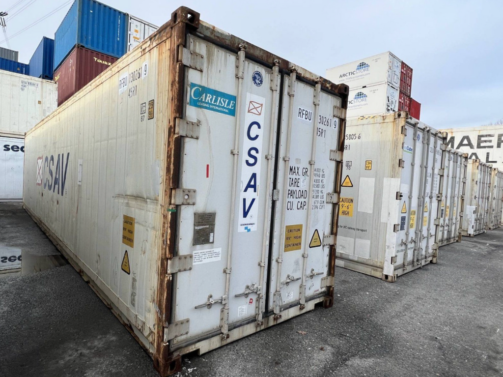 12m (40ft) High Cube Shipping Container - Insulated Thermal Storage Unit (Ex-Refrigerated Base) | SA Depot