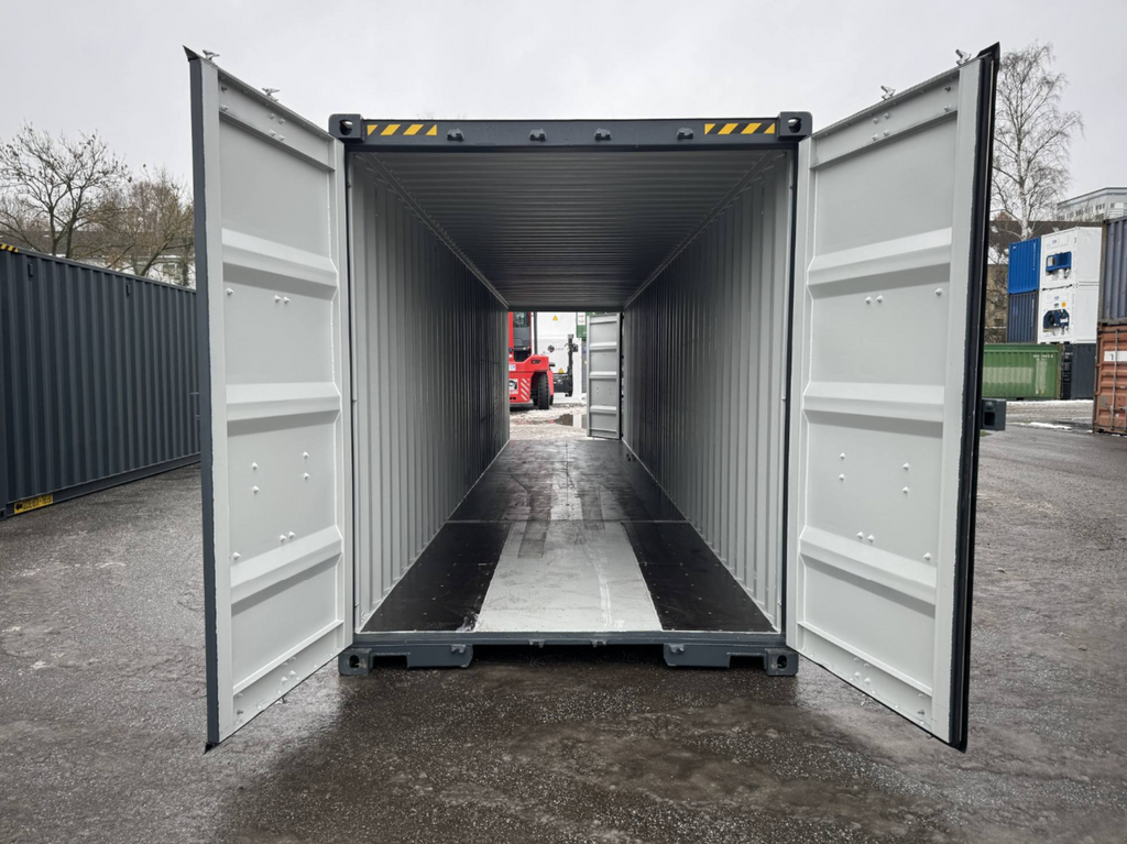 12m (40ft) High Cube Shipping Container - New One-Trip Double Door Dual-Access Unit | SA Depot
