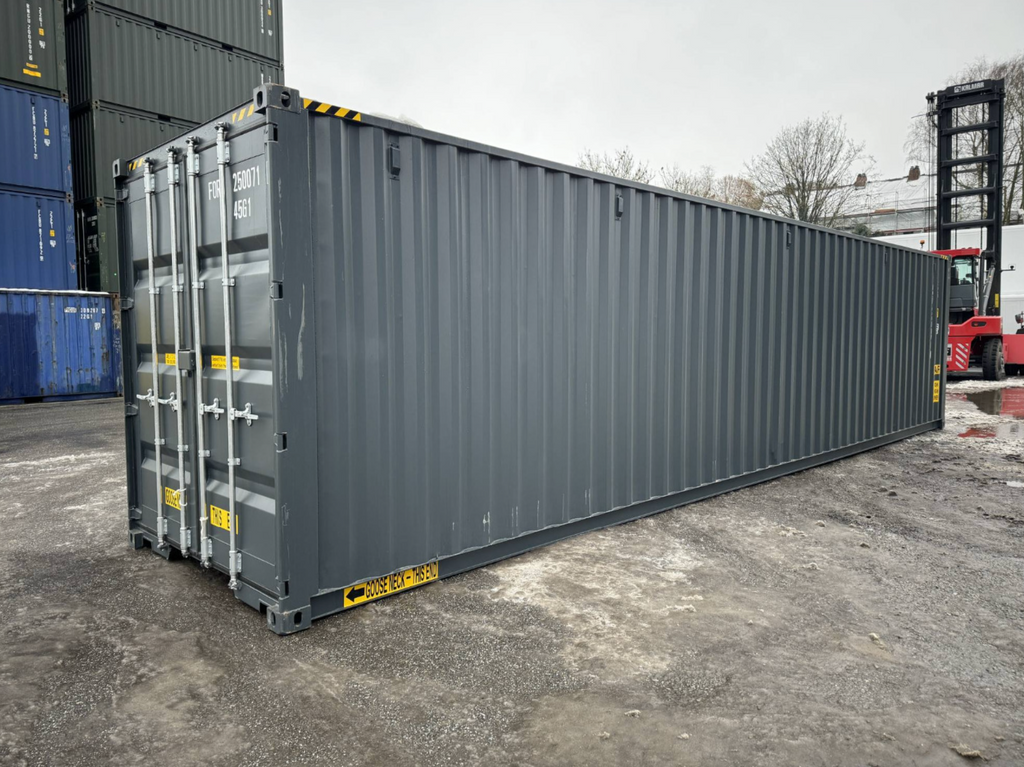 12m (40ft) High Cube Shipping Container - New One-Trip Double Door Dual-Access Unit | SA Depot 2