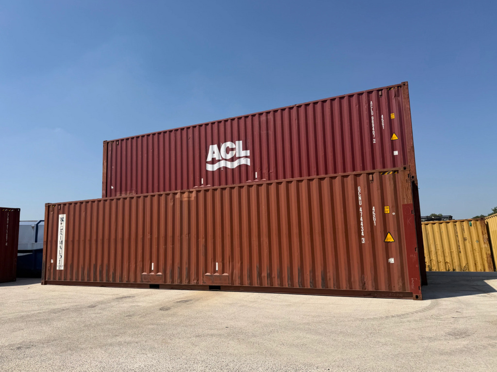 12m (40ft) High Cube Shipping Container - Used Wind and Watertight Storage Unit for sale