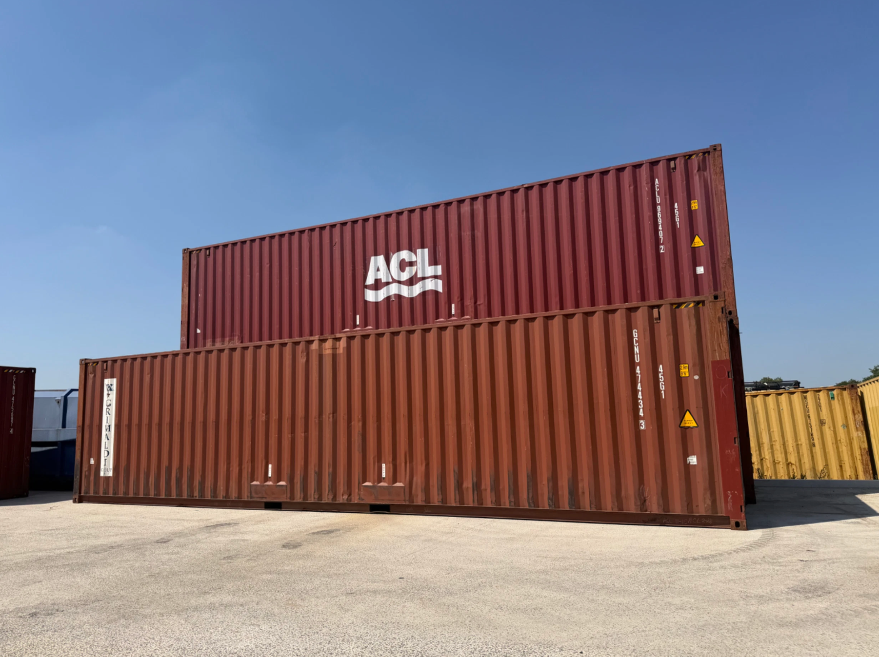 12m (40ft) High Cube Shipping Container - Used Wind and Watertight Storage Unit for sale