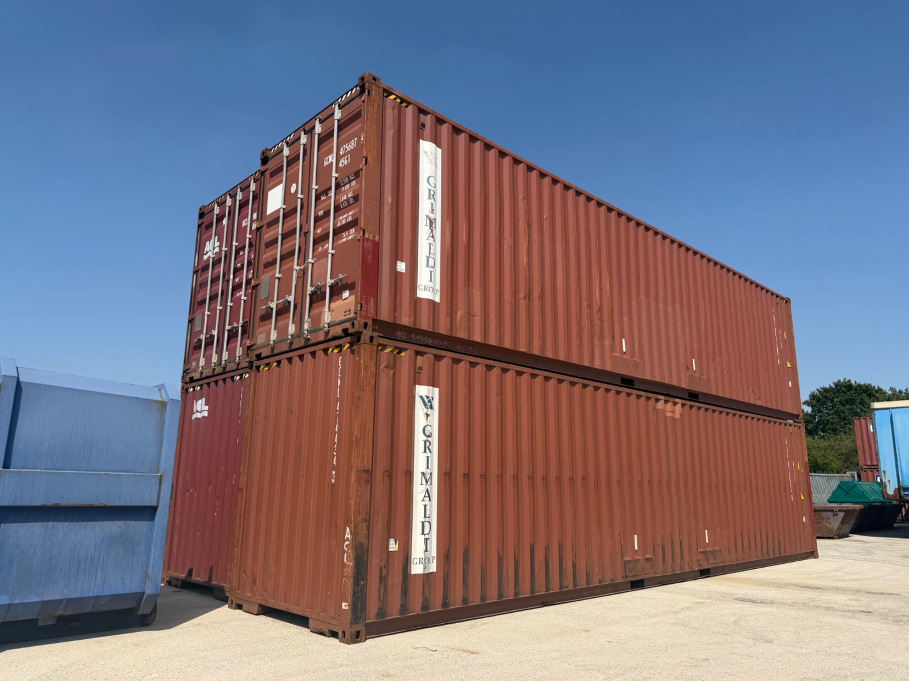 12m (40ft) High Cube Shipping Container - Used Wind and Watertight Storage Unit for sale near me