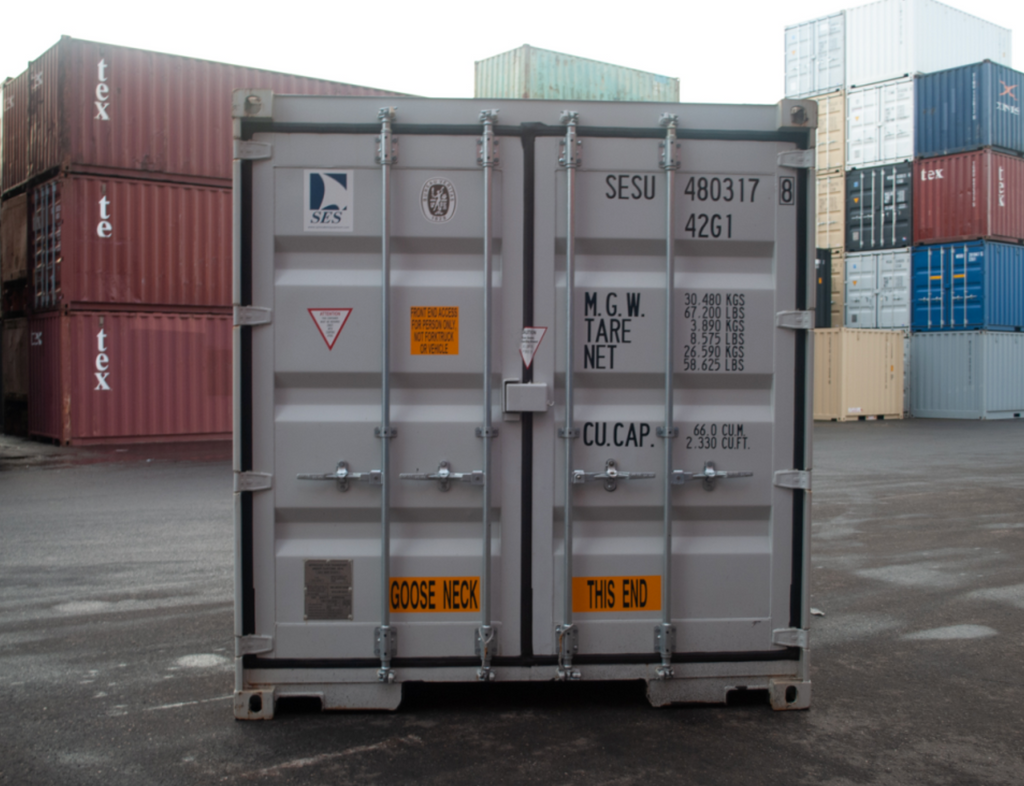 12m (40ft) Shipping Container – Used Double Door Dual-Access Storage Unit near me