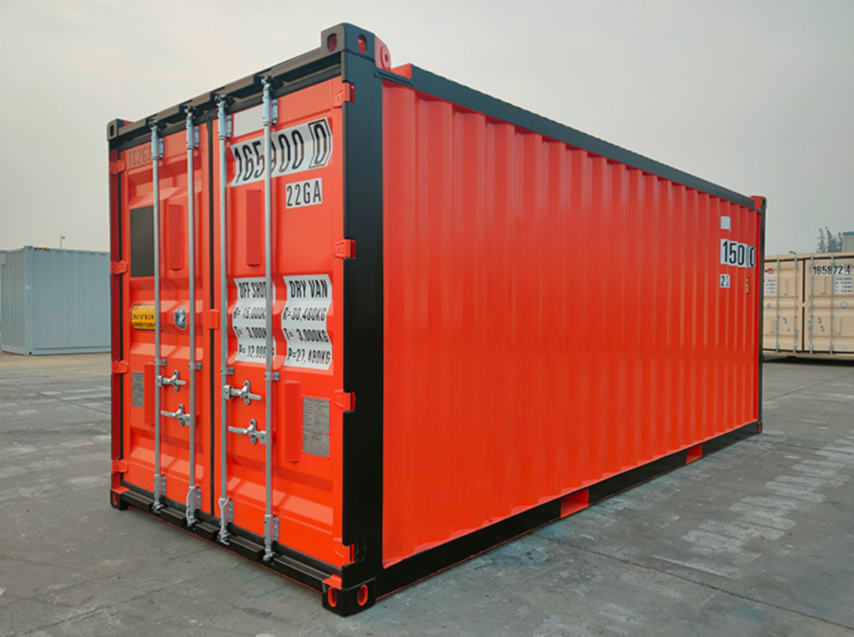 20ft Offshore Cargo Container - DNV 2.7-1 Certified CCU Closed Box Unit 
