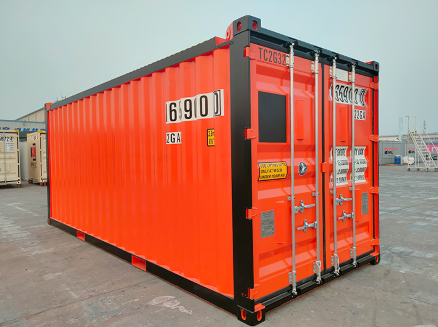 20ft Offshore Cargo Container - DNV 2.7-1 Certified CCU Closed Box Unit | SA Depot