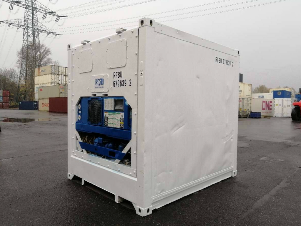 3m (10ft) High Cube Refrigerated Shipping Container - Carrier ML3 Cool Room with PVC (RAL 9003)