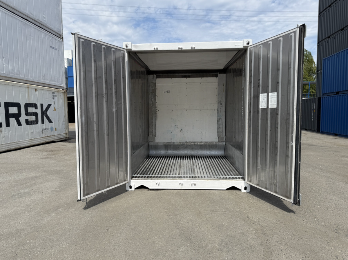 3m (10ft) High Cube Shipping Container - Insulated Storage Unit (RAL 9010/9003 Pure White) | SA Depot 03