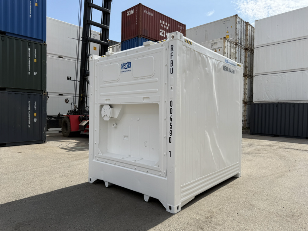 3m (10ft) High Cube Shipping Container - Insulated Storage Unit (RAL 9010/9003 Pure White) | SA Depot 04