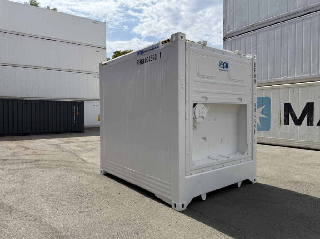 3m (10ft) High Cube Shipping Container - Insulated Storage Unit (RAL 9010/9003 Pure White) | SA Depot 06