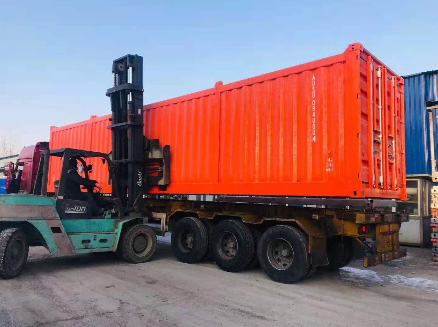 40ft Offshore Cargo Container - DNV 2.7-1 Certified Closed Box Unit | SA