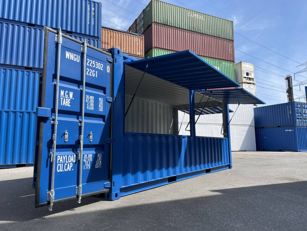 6m (20ft) Bar Shipping Container - New Event & Catering Trade Fair Unit near me online