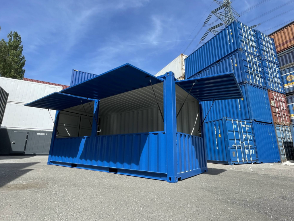 6m (20ft) Bar Shipping Container - New Event & Catering Trade Fair Units online