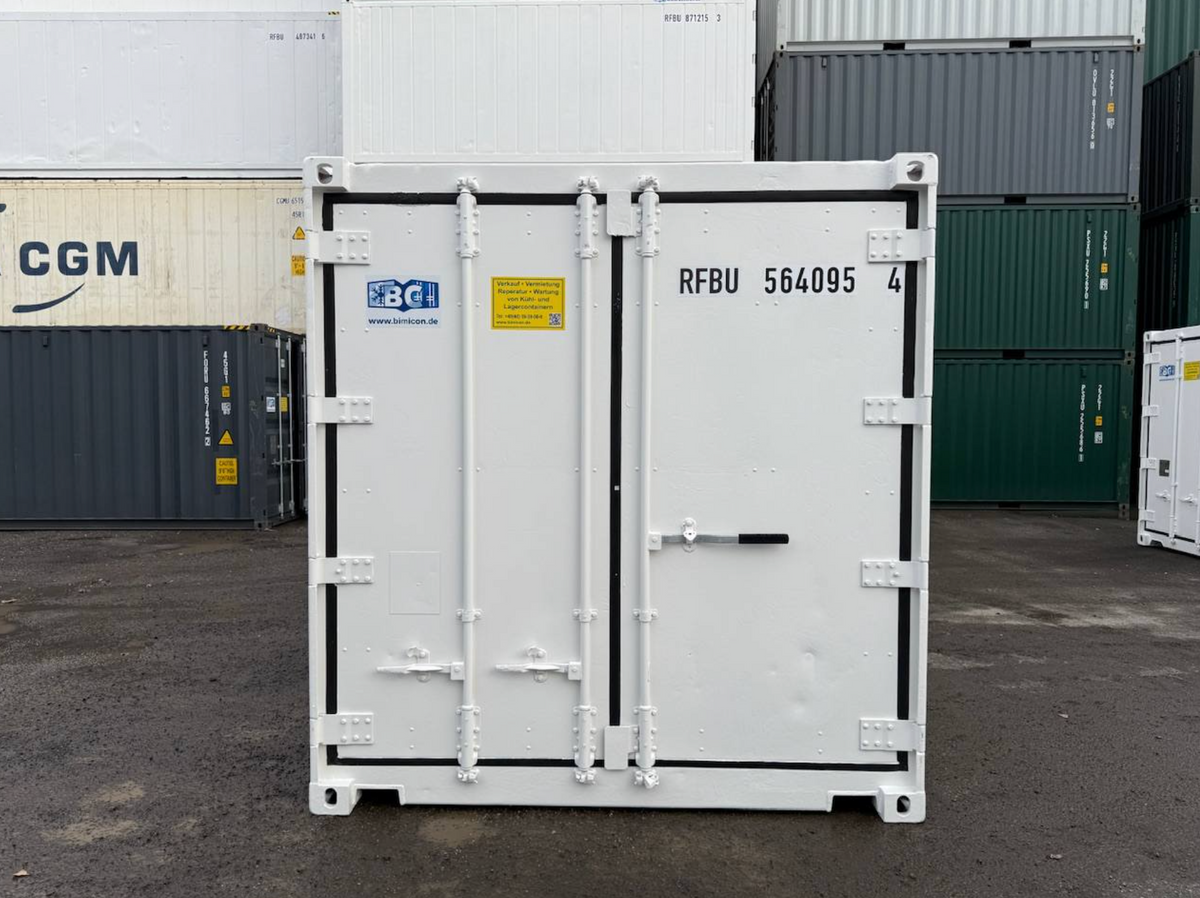 6m (20ft) Shipping Container - Insulated Thermal Storage Unit with Easy-Open Door (RAL 9003) 2