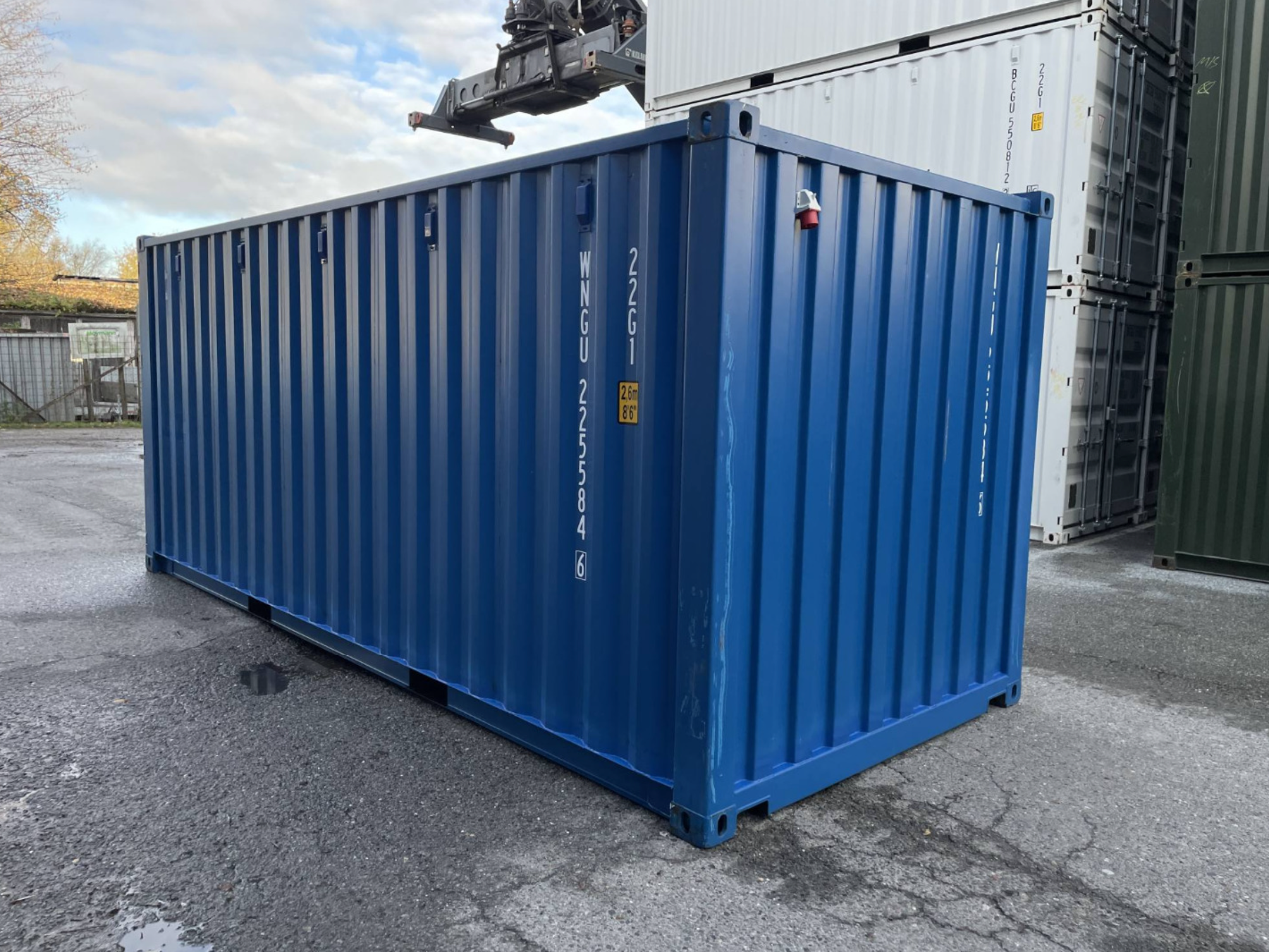 6m (20ft) Shipping Container - New One-Trip Storage Unit with Steel Floor & Light | SA