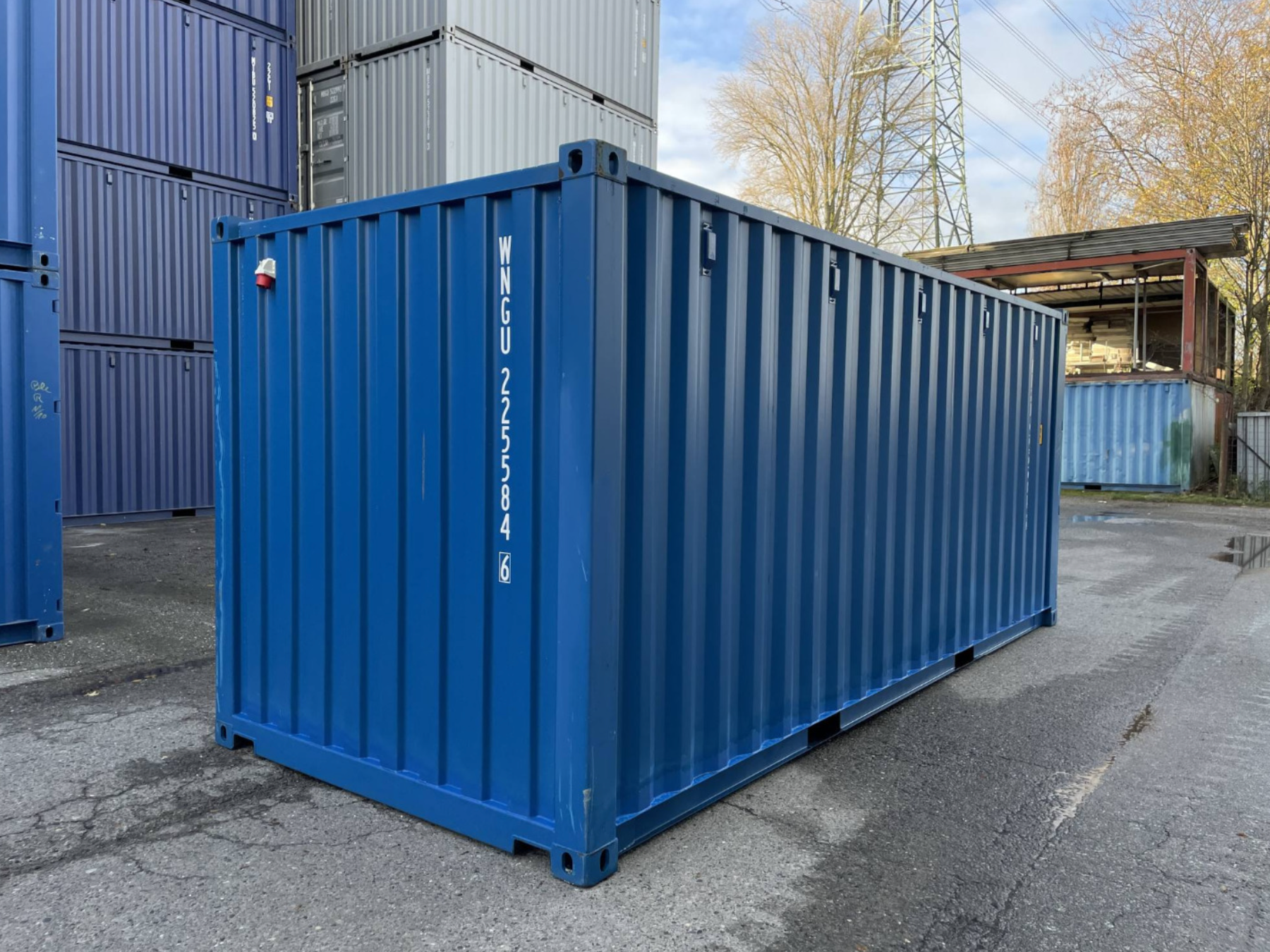 6m (20ft) Shipping Container - New One-Trip Storage Unit with Steel Floor & Light | SA 02