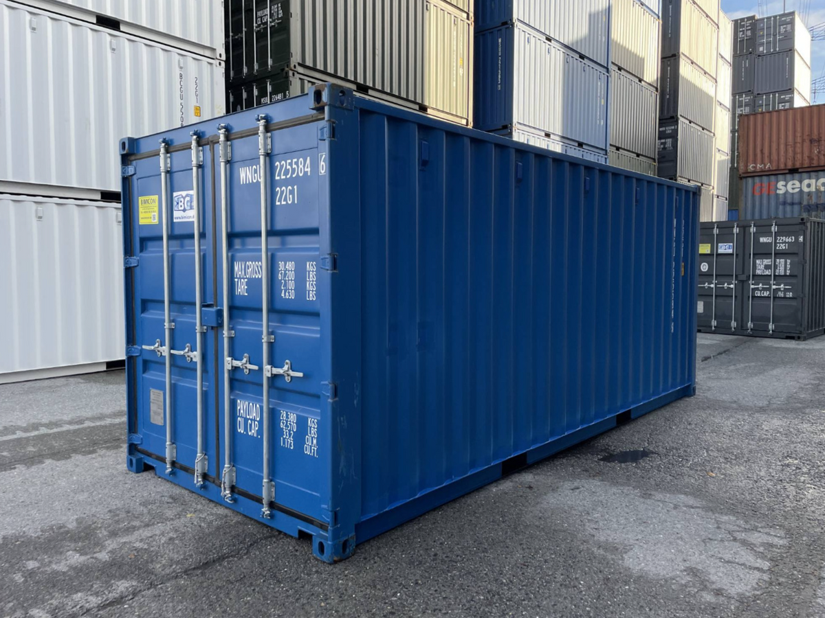 6m (20ft) Shipping Container - New One-Trip Storage Unit with Steel Floor & Light | SA 04