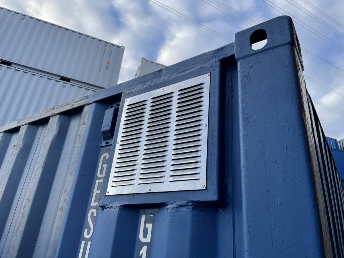 6m (20ft) Shipping Container - New One-Trip Storage Unit with Ventilation Grille | SA