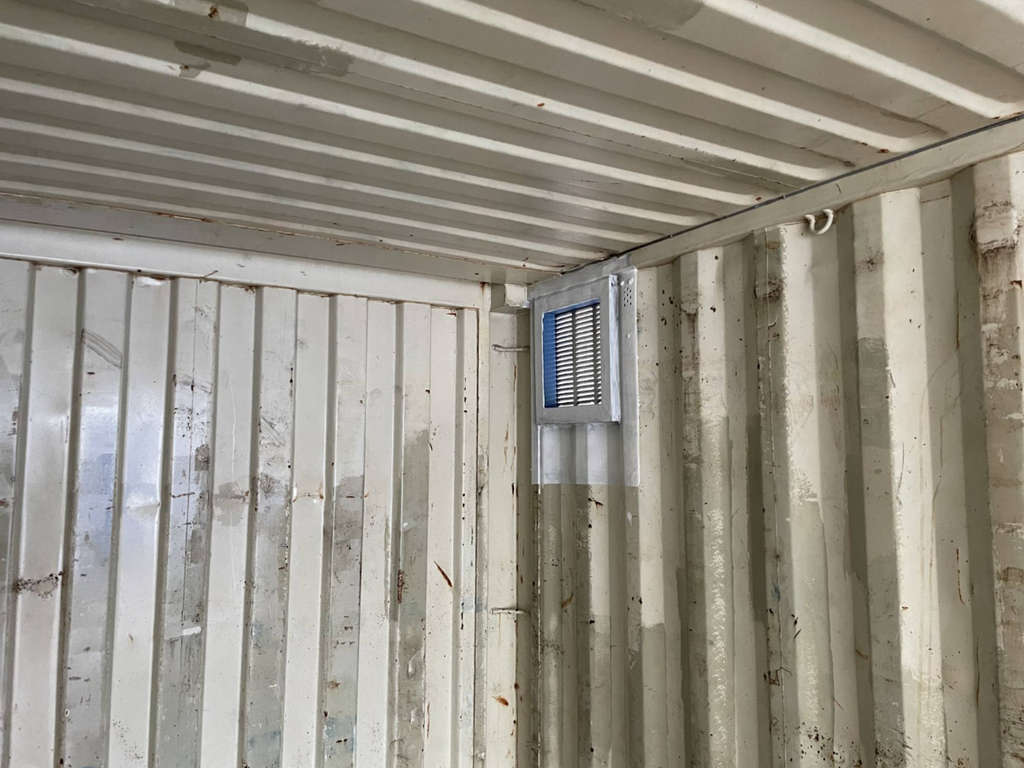 6m (20ft) Shipping Container - New One-Trip Storage Unit with Ventilation Grille | SA 03