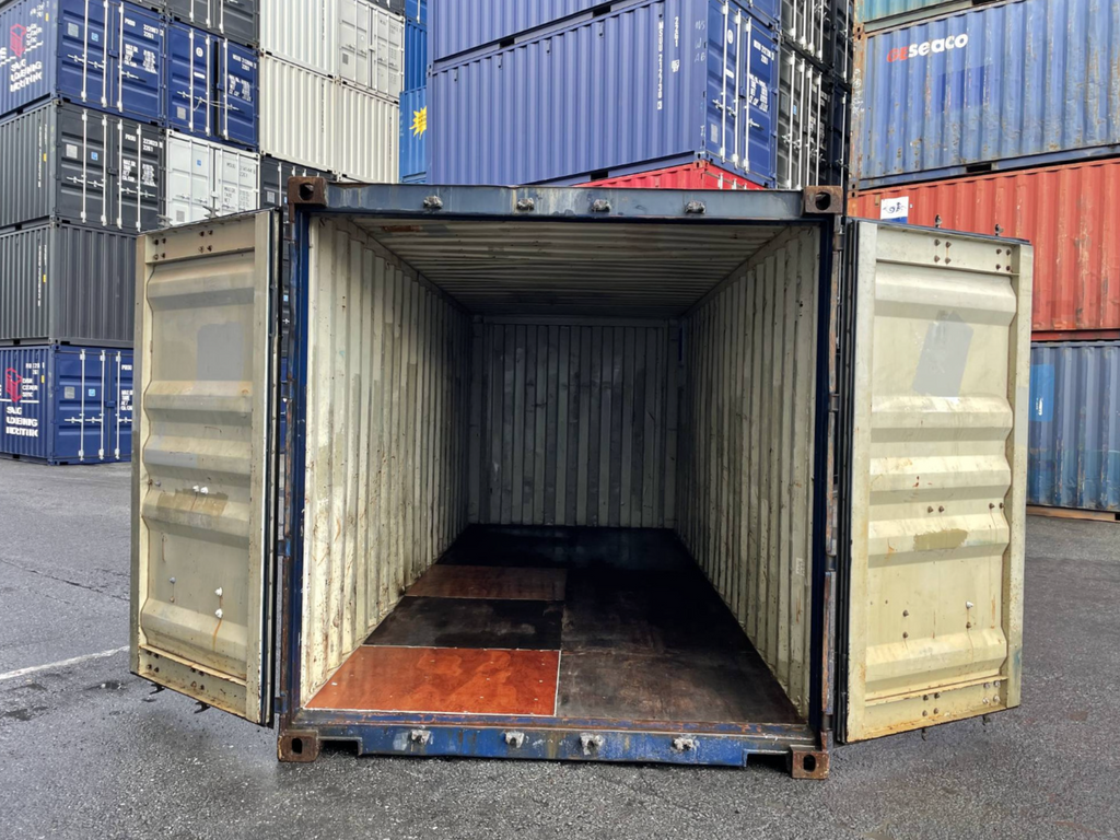 6m (20ft) Shipping Container - New One-Trip Storage Unit with Ventilation Grille | SA 04
