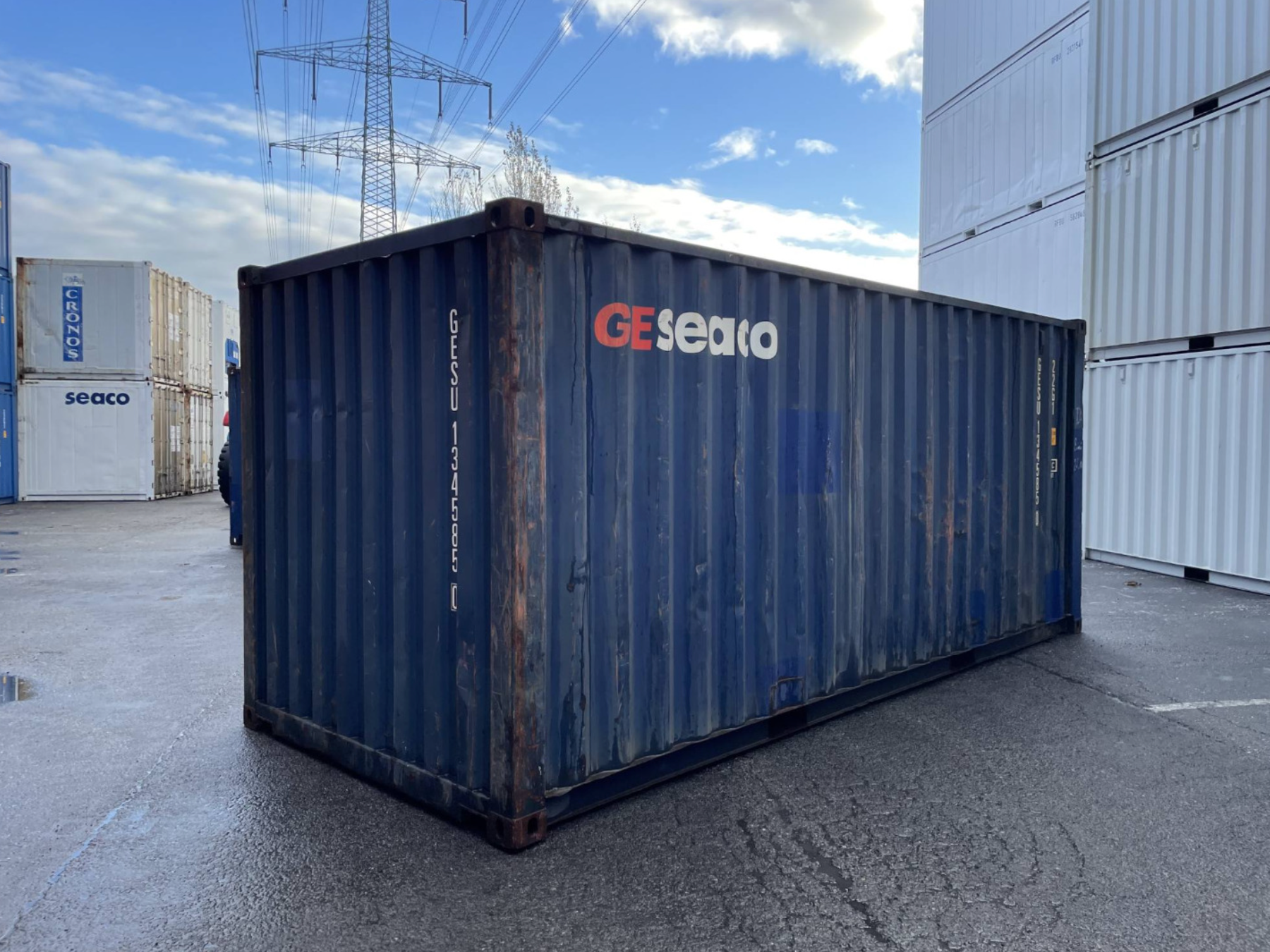 6m (20ft) Shipping Container - New One-Trip Storage Unit with Ventilation Grille | SA Depot