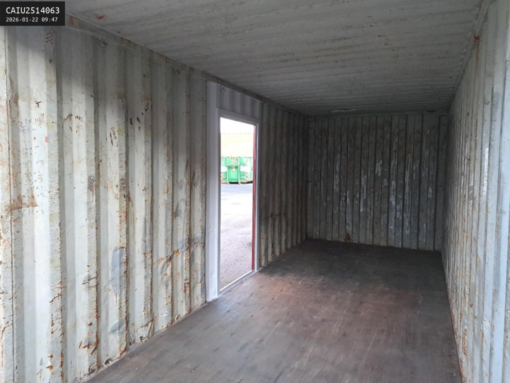 6m (20ft) Shipping Container - Storage Unit with Pre-Installed Doors for sale