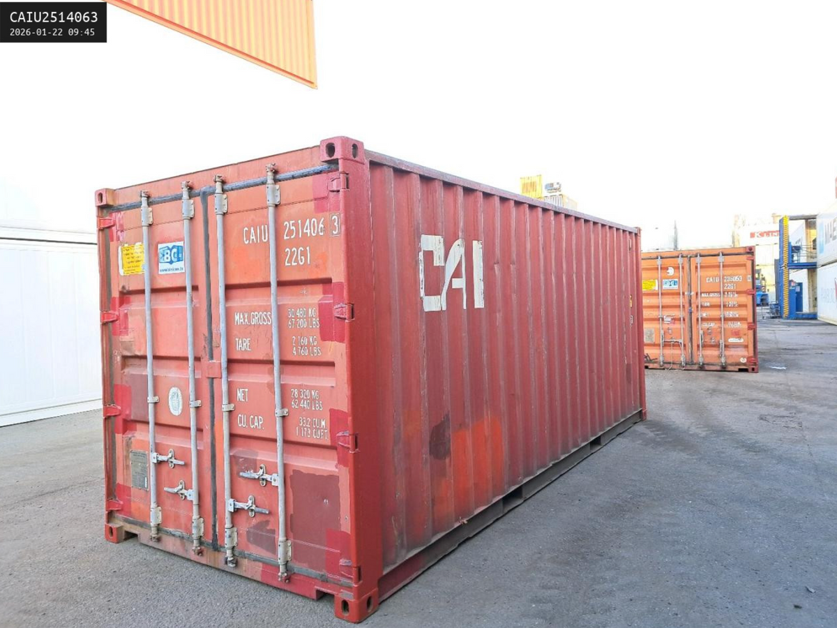 6m (20ft) Shipping Container - Storage Unit with Pre-Installed Side Personnel Door online