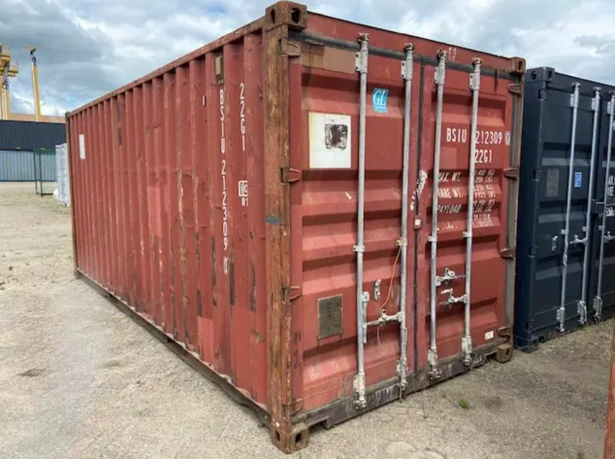 6m (20ft) Shipping Container - Used Wind & Watertight Storage Unit | SA Depot