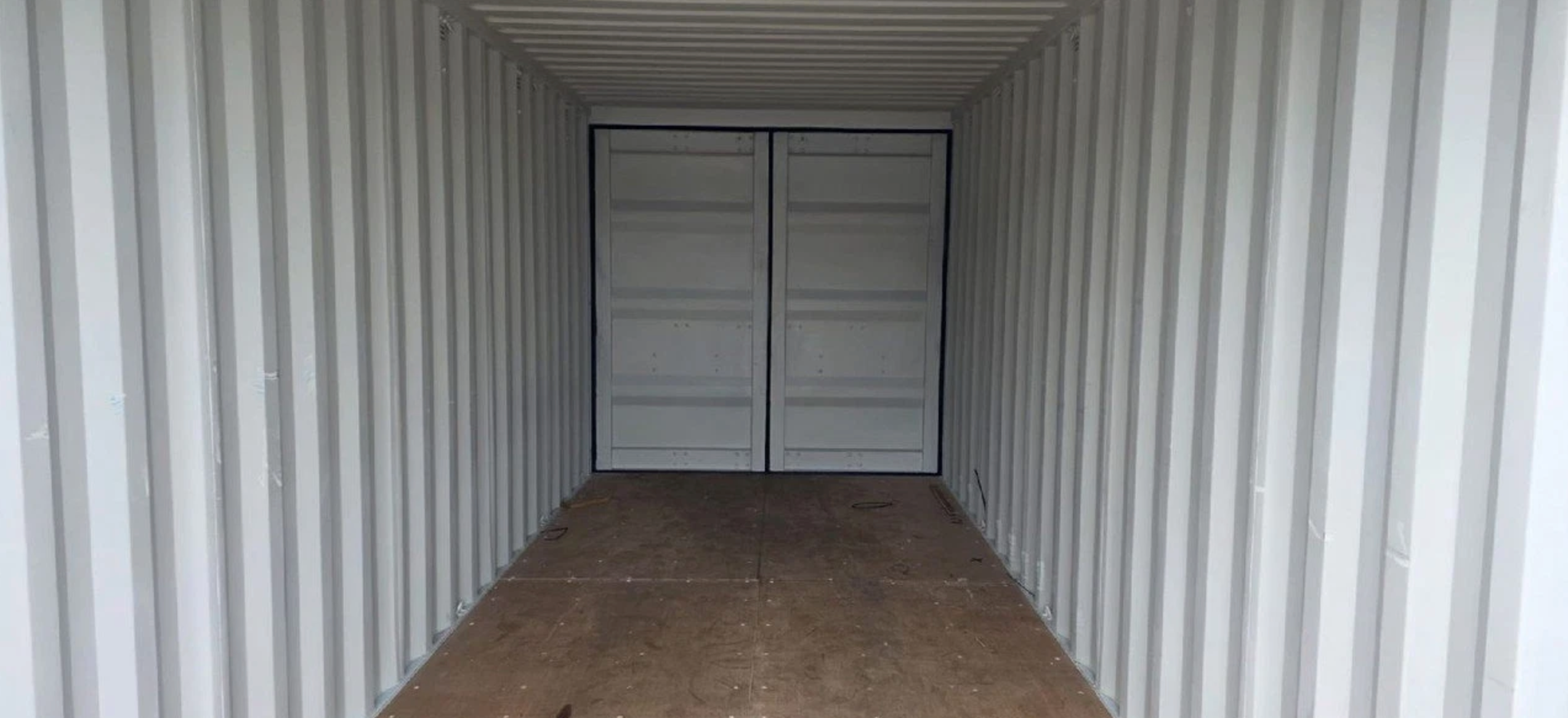 6m (20ft) Shipping Container – Used Double Door Dual-Access Unit (RAL 5010 Gentian Blue)  for sale near me