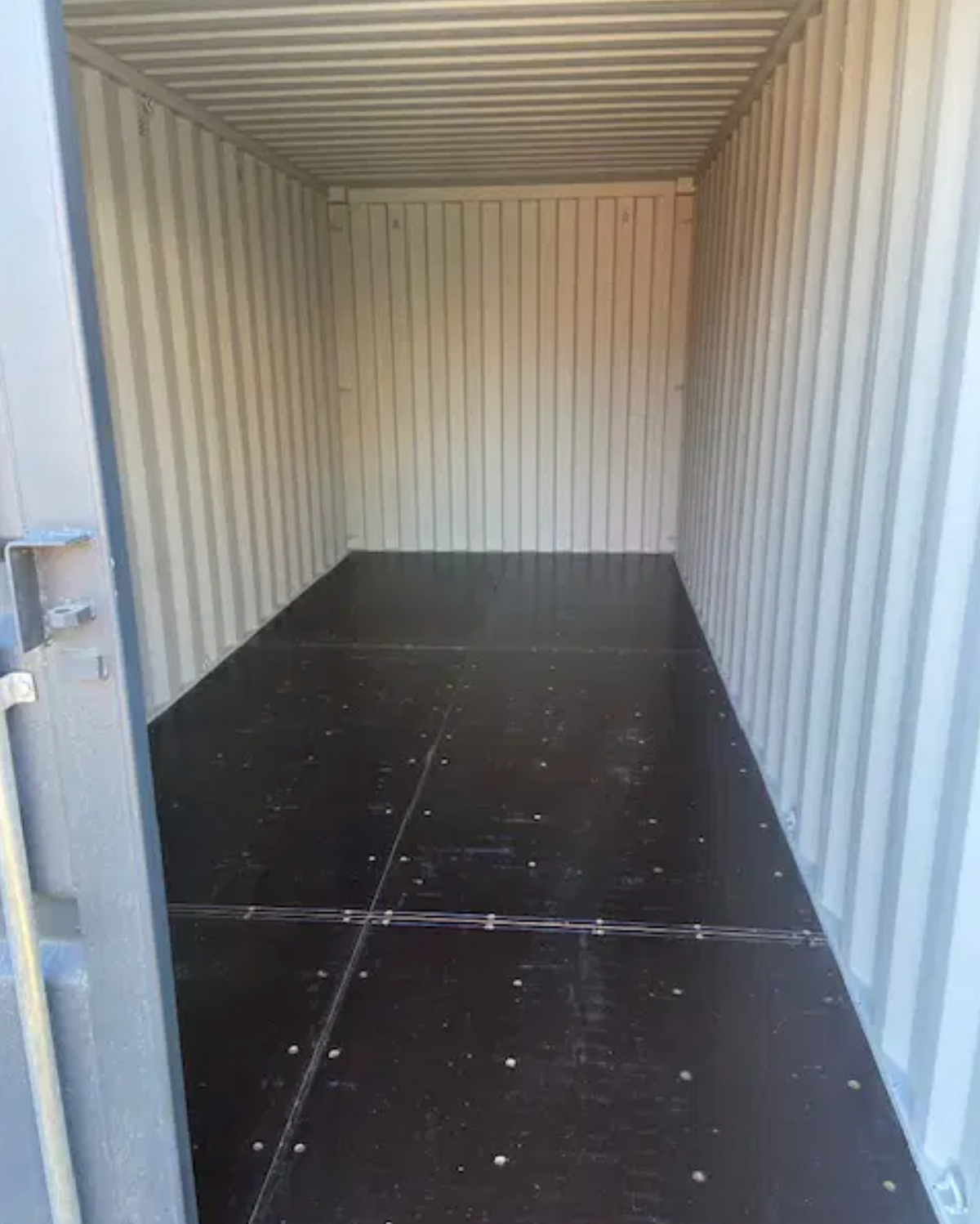 6m (20ft) Shipping Container – Used One-Trip Standard Dry Van (RAL 7035 Light Grey) | SA 