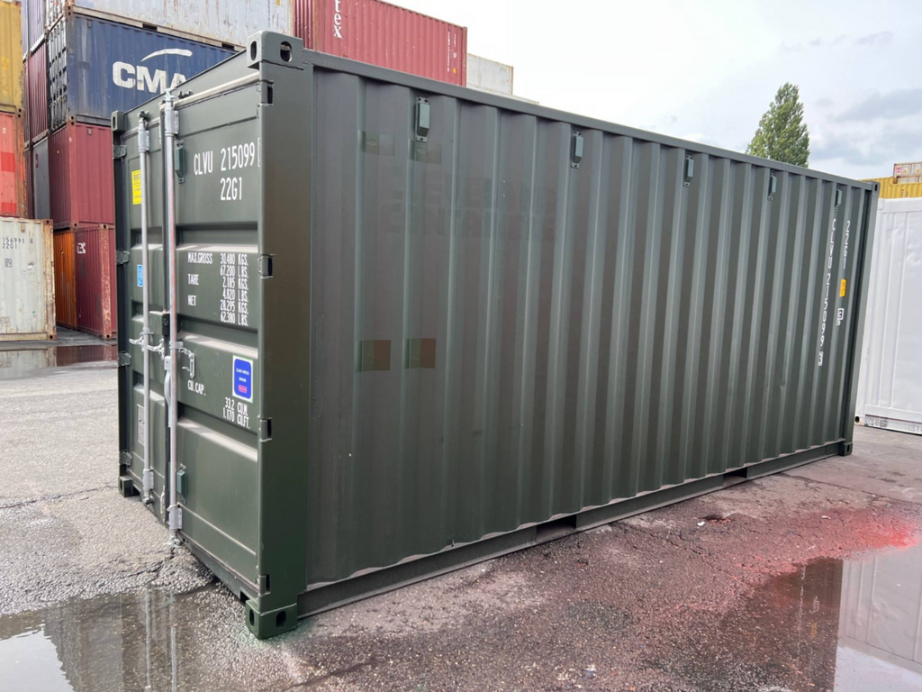 6m (20ft) Shipping Container - New One-Trip Standard Dry Van with Interior Light | SA Depot