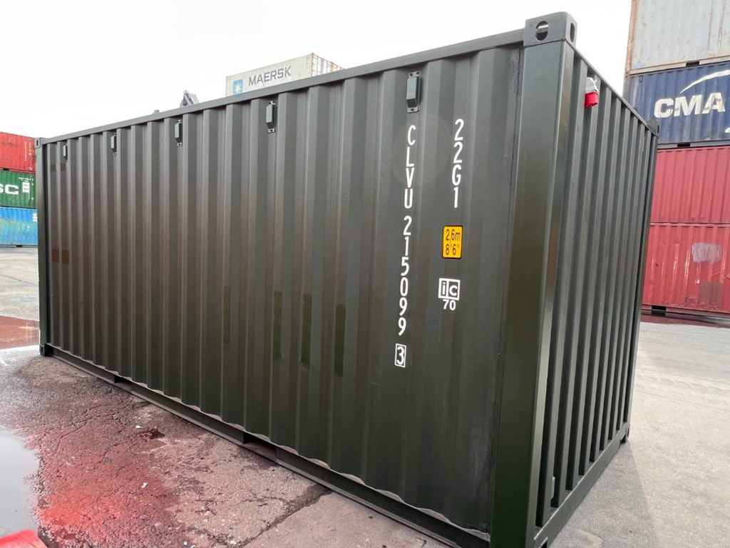 6m (20ft) Shipping Container - New One-Trip Standard Dry Van with Interior Light | SA Depot