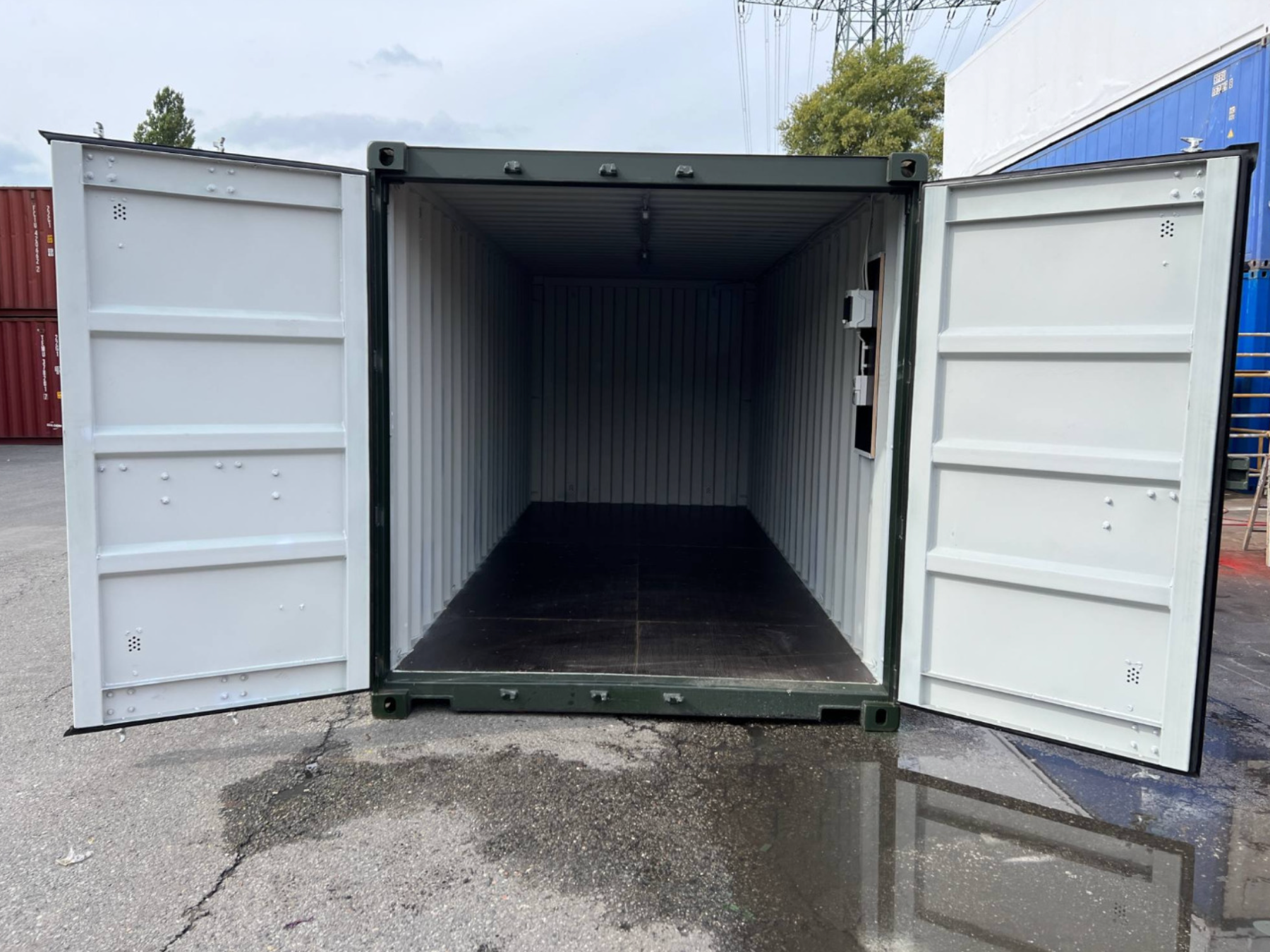 6m (20ft) Shipping Container - New One-Trip Standard Dry Van with Interior Light | SA Depot