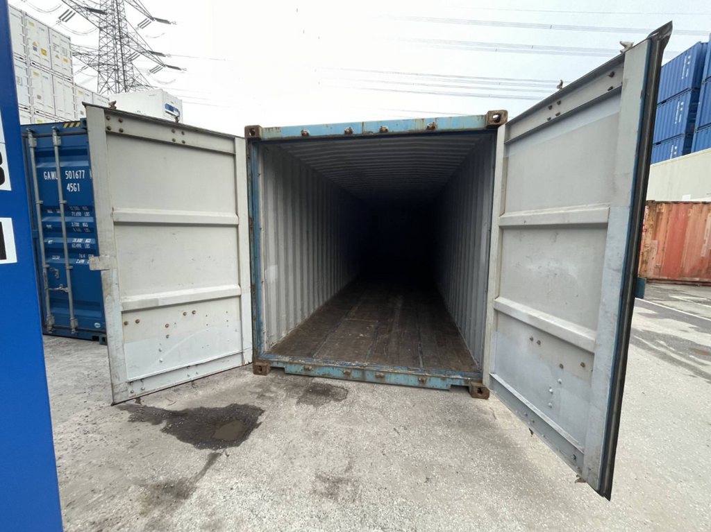 Used 12m (40ft) Shipping Container - Standard Dry Van Commercial Storage Unit | SA Depot