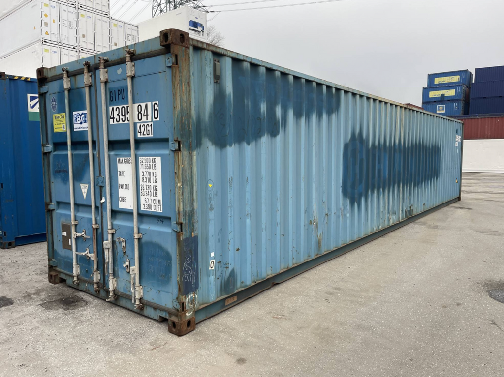 Used 12m (40ft) Shipping Container - Standard Dry Van Commercial Storage Unit | SA Depot