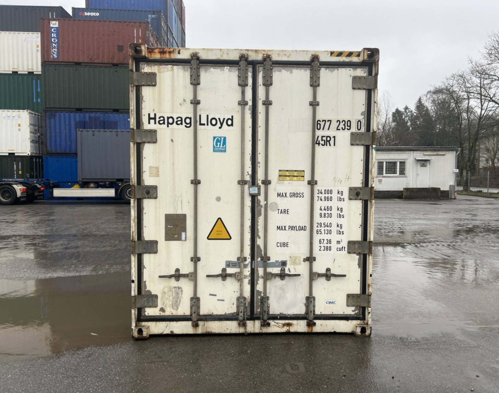 12m (40ft) Shipping Container - Insulated Thermobox Storage Unit | SA Depot
