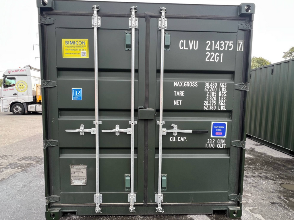 6m (20ft) Shipping Container - New One-Trip Storage Unit with Side Door & Electrical Kit | SA Depot