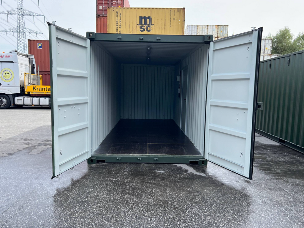 6m (20ft) Shipping Container - New One-Trip Storage Unit with Side Door & Electrical Kit | SA Depot