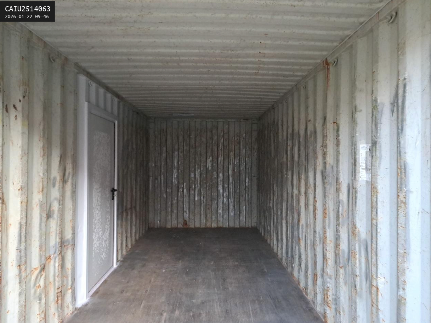 6m (20ft) Shipping Container - Storage Unit with Pre-Installed Side Personnel Door | SA Depot