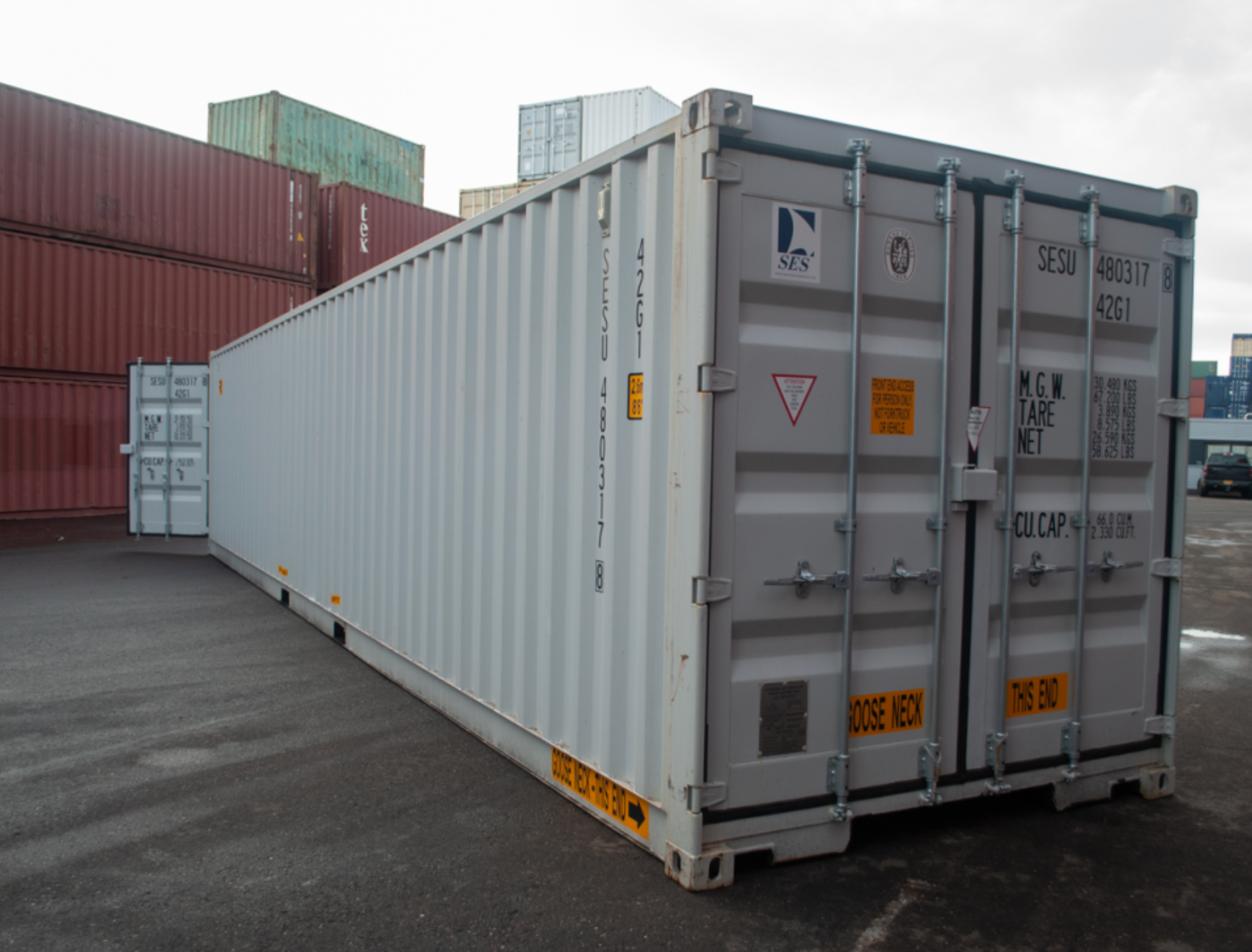 12m (40ft) Shipping Container - New Double Door Dual-Access Storage Unit | SA Depot
