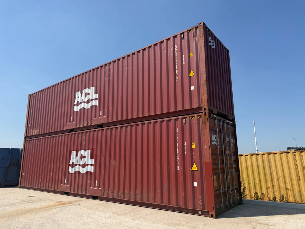 12m (40ft) High Cube Shipping Container - Used Wind &amp; Watertight Storage Unit | SA Depot
