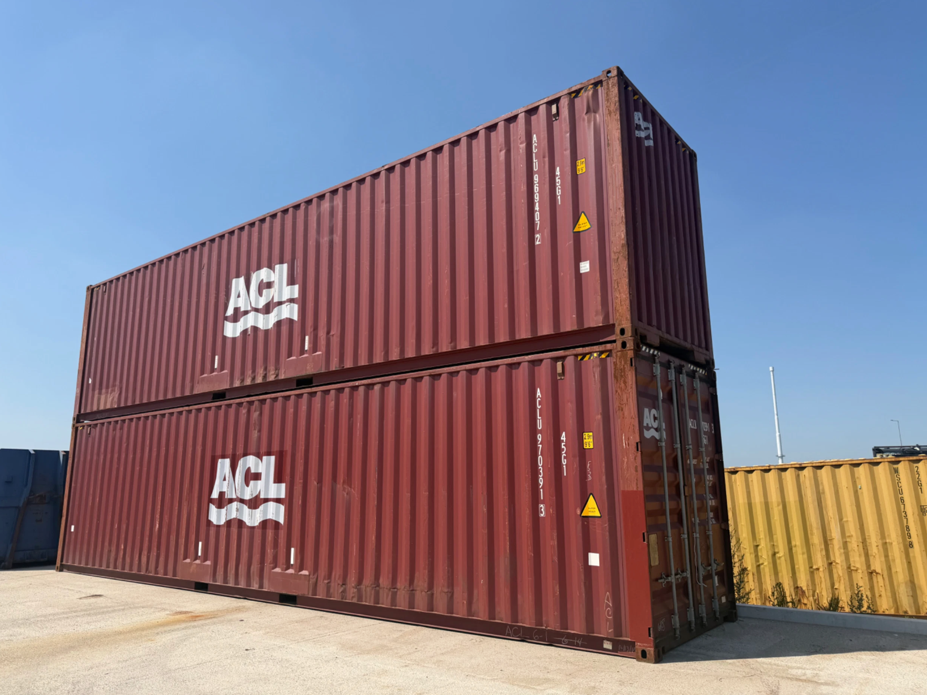 12m (40ft) High Cube Shipping Container - Used Wind &amp; Watertight Storage Unit | SA Depot